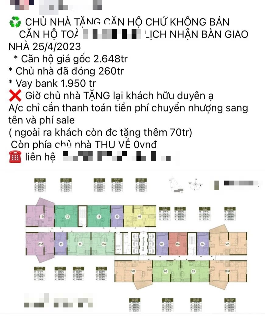 Chuyện lạ có thật: Nhà đầu tư bất ngờ rao “tặng” căn hộ giá trị hàng tỷ đồng cho khách hữu duyên - Ảnh 1.