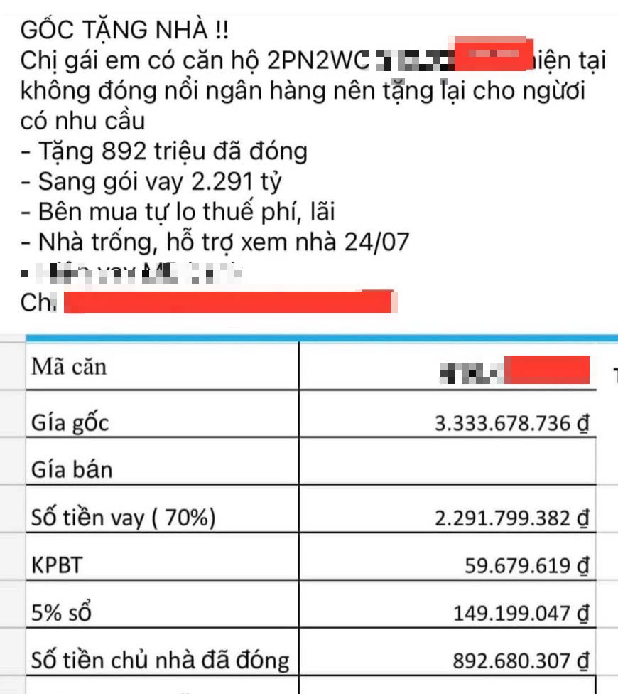 Chuyện lạ có thật: Nhà đầu tư bất ngờ rao “tặng” căn hộ giá trị hàng tỷ đồng cho khách hữu duyên - Ảnh 2.