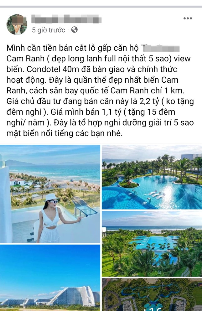 Sau tin được cấp 'sổ đỏ', Condotel rao bán cắt lỗ sâu nhưng khó tìm người mua - Ảnh 1.