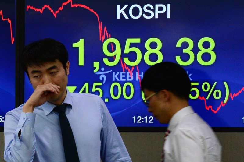 Chứng khoán châu Á trầm lắng khi dữ liệu kinh tế ảm đạm