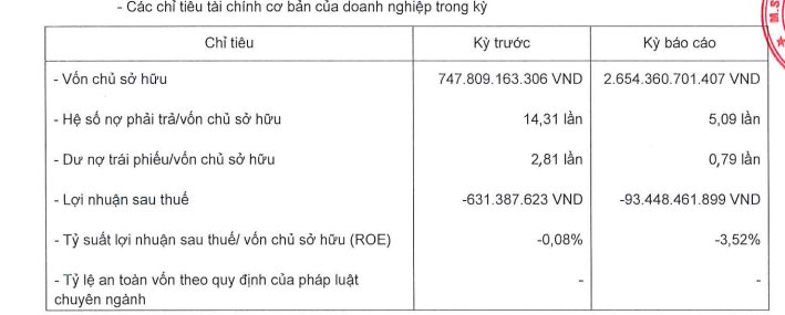 Từng gây chú ý khi phát hành liền 3 lô trái phiếu thu về 2.700 tỷ, công ty BĐS này tăng vốn hơn 1.900 tỷ năm 2022, báo lỗ tăng đột biến - Ảnh 1.