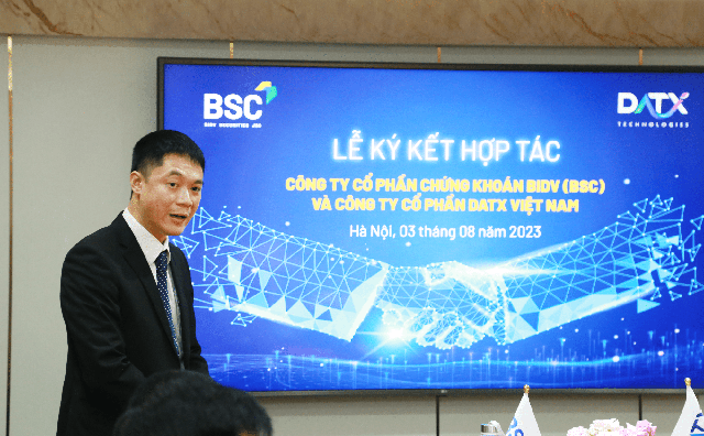 CTCP Chứng khoán BIDV hợp tác cùng DATX Việt Nam - Ảnh 4.