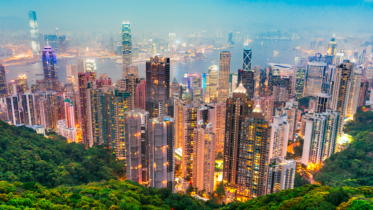 Quang cảnh thành phố Hong Kong.(Nguồn: AFP)