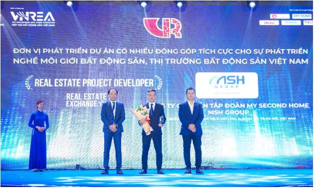 MSH Group nhận cú đúp tại lễ vinh danh nghề môi giới BĐS Việt Nam - Ảnh 1.