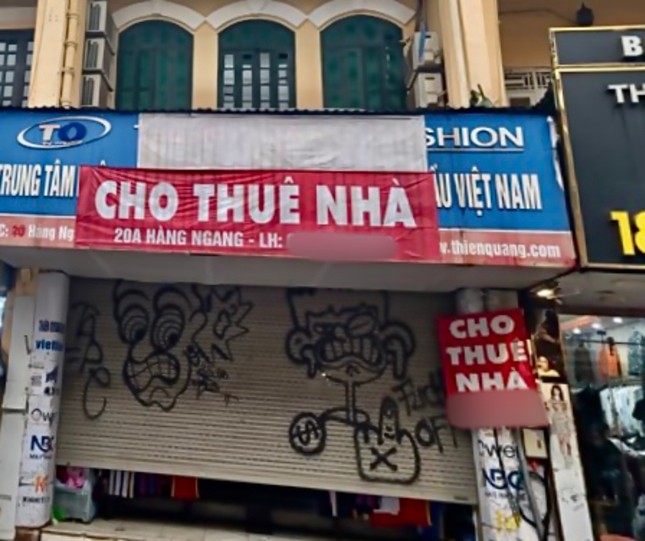 Hà Nội: Ế mặt bằng cho thuê, nhiều điểm kinh doanh 'cửa đóng then cài' - Ảnh 5.