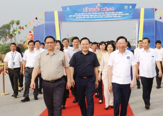 Thủ tướng dự khởi công đường kết nối gần 1.500 tỷ đồng ở Bắc Ninh - Ảnh 3.