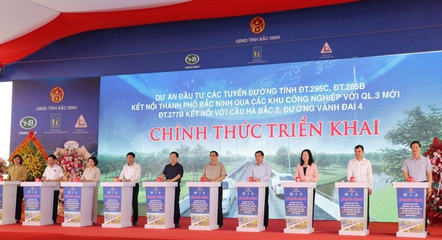 Thủ tướng dự khởi công đường kết nối gần 1.500 tỷ đồng ở Bắc Ninh - Ảnh 1.