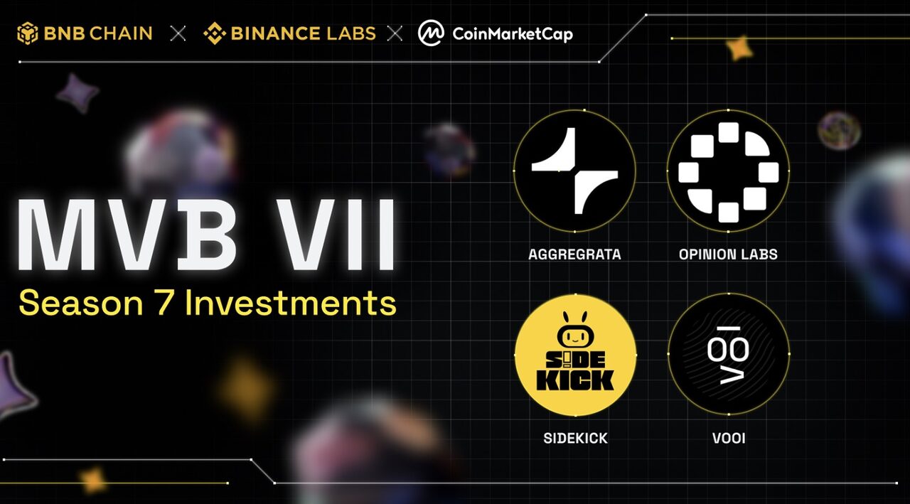 Binance Labs chọn được 4 dự án để đầu tư từ MVB mùa 7