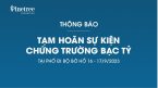 Chứng khoán Pinetree tạm hoãn sự kiện Chứng trường Bạc tỷ tại phố đi bộ