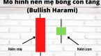 Mô hình nến Bullish Harami (mẹ bồng con tăng) là gì? Cách giao dịch với Bullish Harami