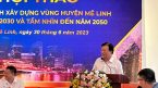 Nguyên Phó Thủ tướng Trịnh Đình Dũng: Tiềm năng lớn nhất của Mê Linh là đất đai với 7.000 ha đất đô thị