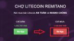 Hướng dẫn mua bán LiteCoin (LTC) trên Remitano từ A – Z chi tiết